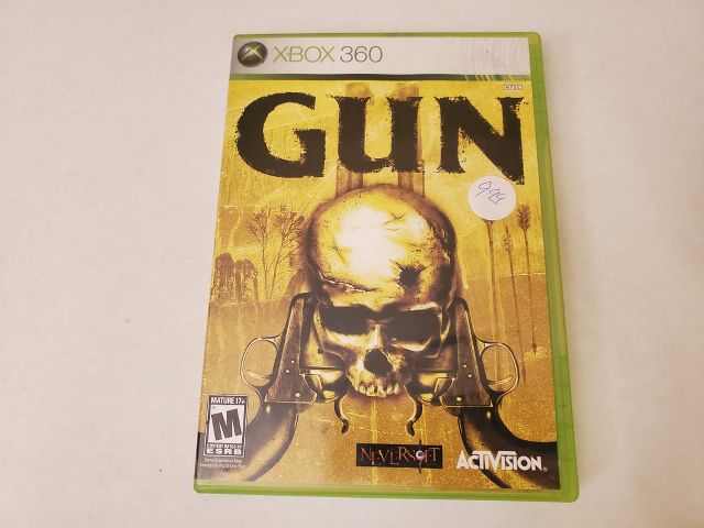 Microsoft Xbox 360 GUN video game