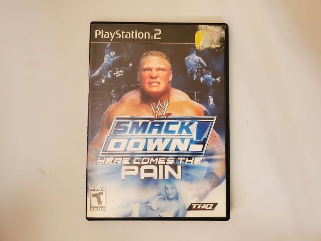 Sony Playstation 2 WWE SmackDown! Here Comes the Pain Greatest Hits video game