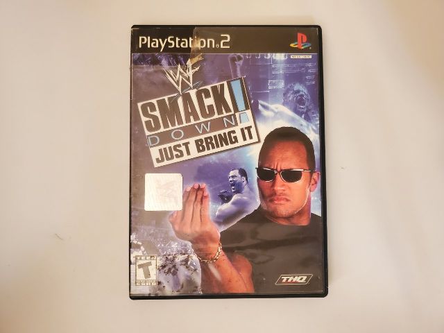 Sony Playstation 2 Smackdown! Just Bring It video game
