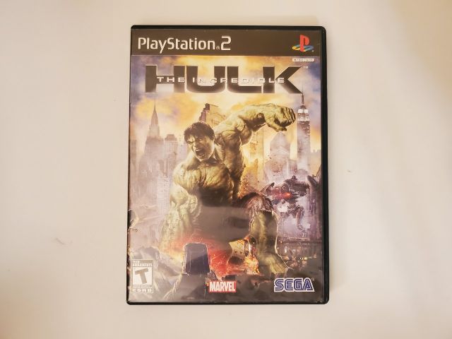 Sony Playstation 2 The Incredible Hulk video game