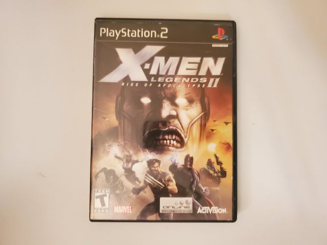 Sony Playstation 2 X-Men Legends II Rise of Apocalypse video game