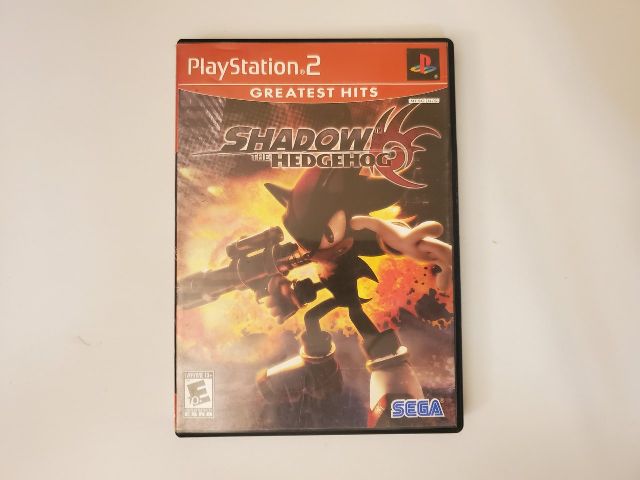 Sony Playstation 2 Shadow The Hedgehog Greatest Hits video game