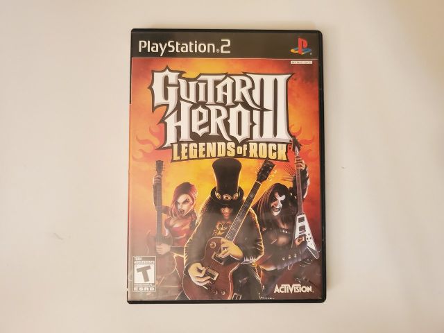 Sony Playstation 2 Guitar Hero III Legends of Rock video game
