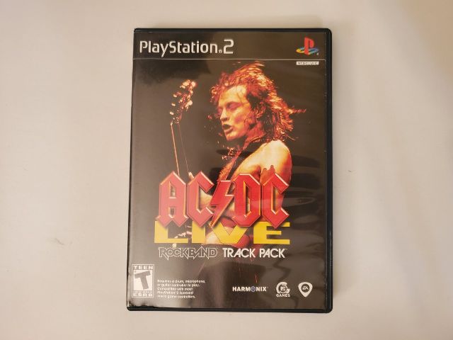 Sony Playstation 2 ACDC Live Rockband Track Pack video game