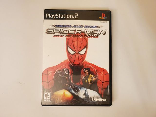 Sony Playstation 2 Spider-man Web Of Shadows video game