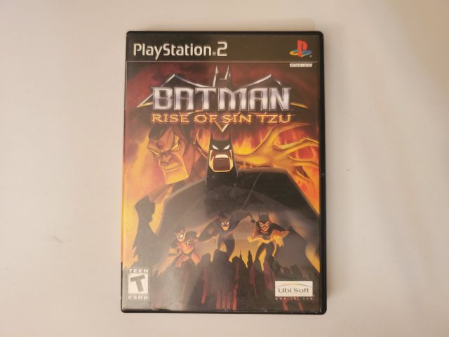 Sony Playstation 2 Batman Rise of Sin Tzu video game