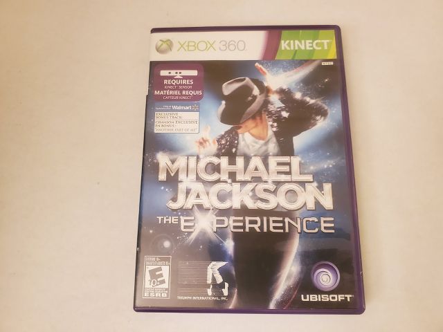 Microsoft Xbox 360 Michael Jackson The Experience video game