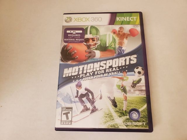 Microsoft Xbox 360 Motion Sports Play For Real video game