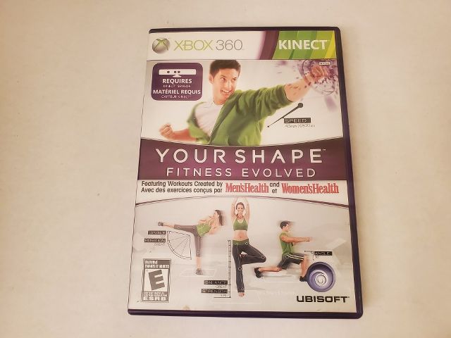 Microsoft Xbox 360 Your Shape Fitness Evolved video game