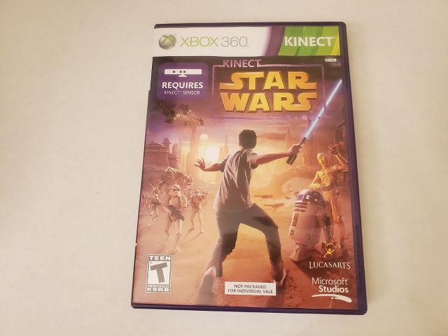 Microsoft Xbox 360 Kinect Star Wars video game