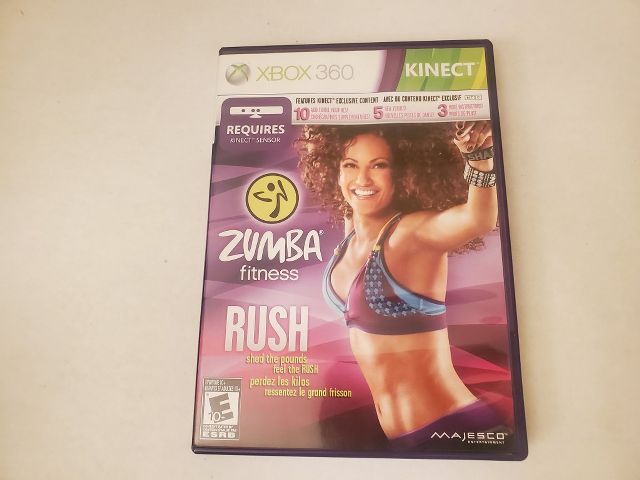 Microsoft Xbox 360 Zumba Fitness Rush video game