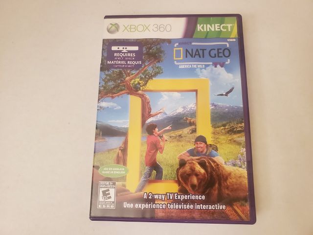 Microsoft Xbox 360 Nat Geo video game