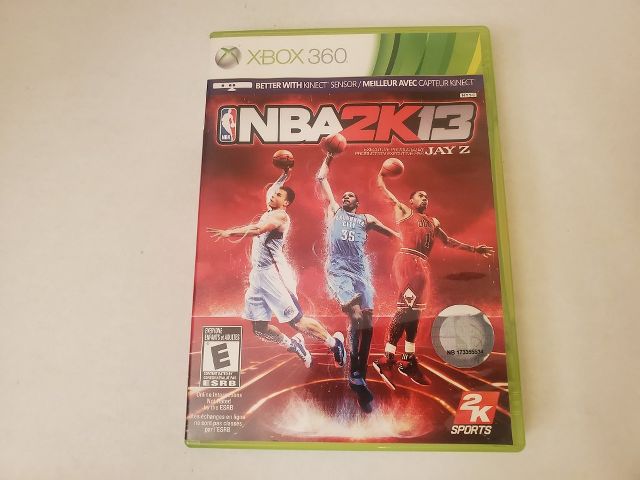 Microsoft Xbox 360 NBA 2K13 video game