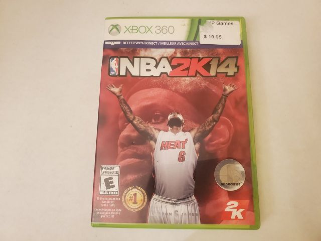 Microsoft Xbox 360 NBA 2K14 video game