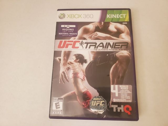 Microsoft Xbox 360 UFC Trainer video game