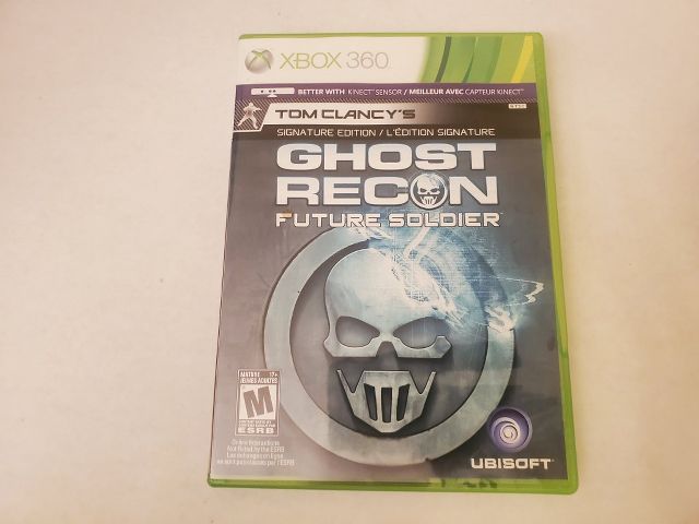 Microsoft Xbox 360 Ghost Recon Future Soldier Signature Edition video game