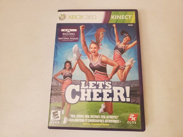 Microsoft Xbox 360 Let's Cheer video game