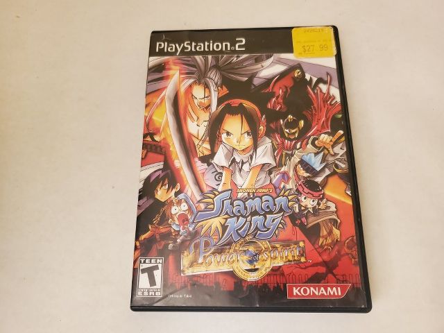 Sony Playstation 2 Shaman King Power of Spirit video game