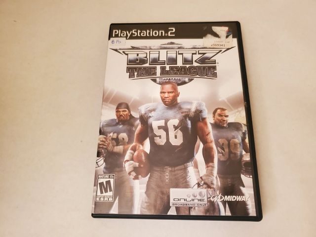 Sony Playstation 2 Blitz The League video game