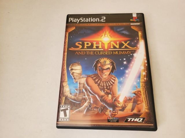 Sony Playstation 2 Sphinx And The Cursed Mummy video game