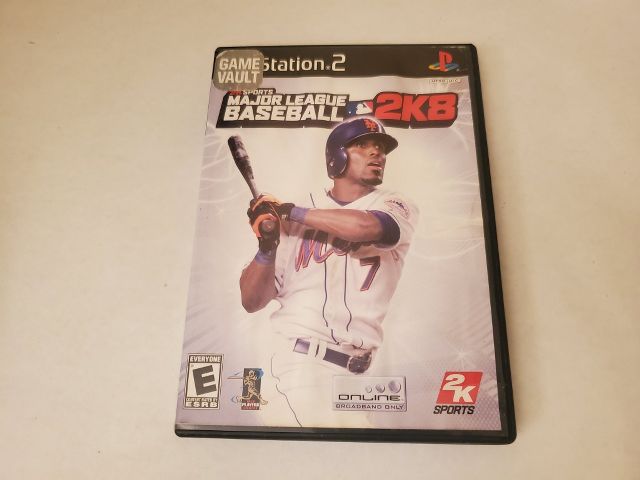 Sony Playstation 2 Major League Baseball 2K8 video game