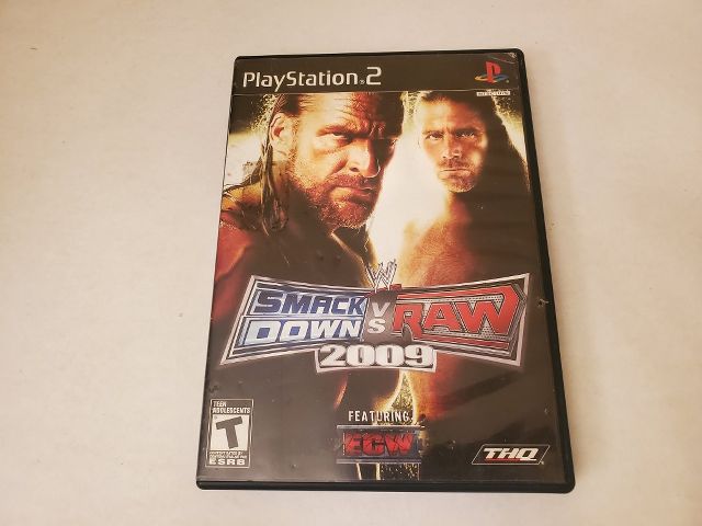 Sony Playstation 2 Smackdown Vs Raw 2009 video game