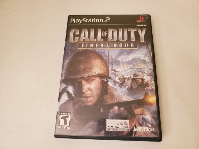 Sony Playstation 2 Call of Duty Finest Hour video game
