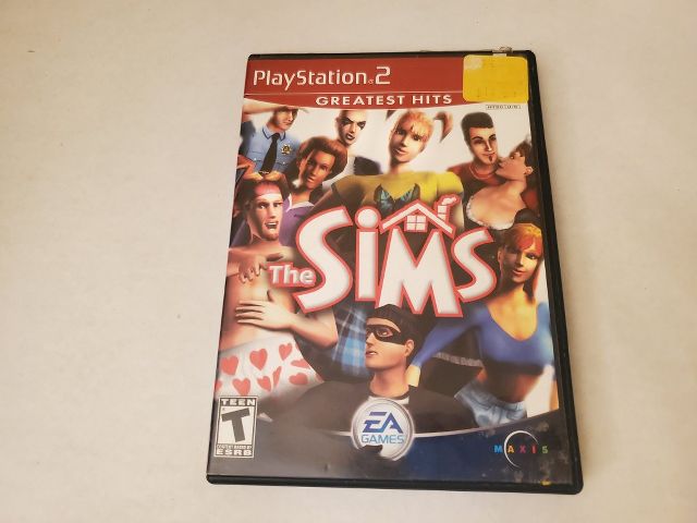 Sony Playstation 2 The Sims Greatest Hits video game