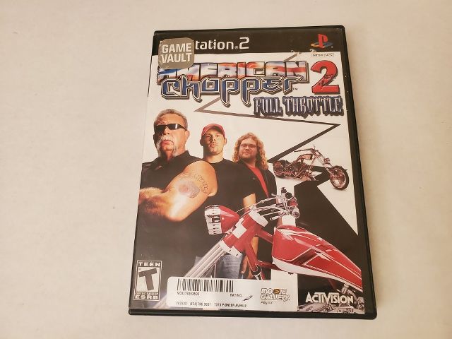 Sony Playstation 2 American Chopper 2 Full Throttle video game