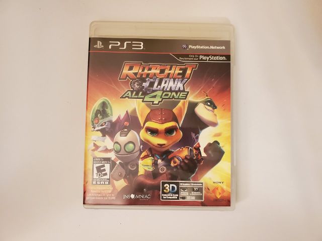 Sony PlayStation 3 Ratchet & Clank All 4 One video game