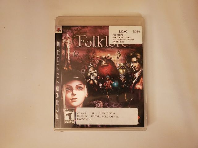Sony PlayStation 3 Folklore video game