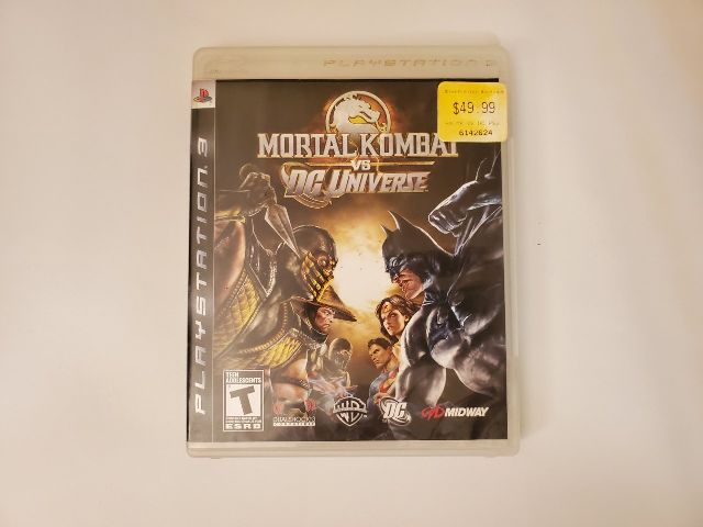 Sony PlayStation 3 Mortal Kombat vs DC Universe video game