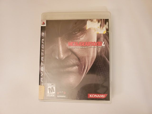 Sony PlayStation 3 Metal Gear Solid 4: Guns of the Patriots video game