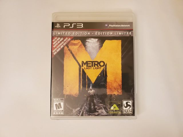 Sony PlayStation 3 Metro Last Light Limited Edition video game