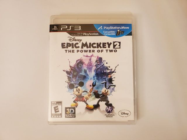Sony PlayStation 3 Epic Mickey 2 The Power Of Two video game