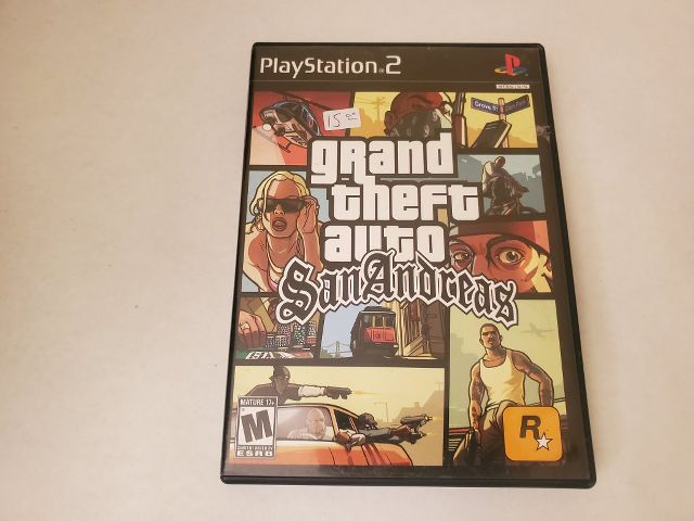 Sony Playstation 2 Grand Theft Auto San Andreas video game