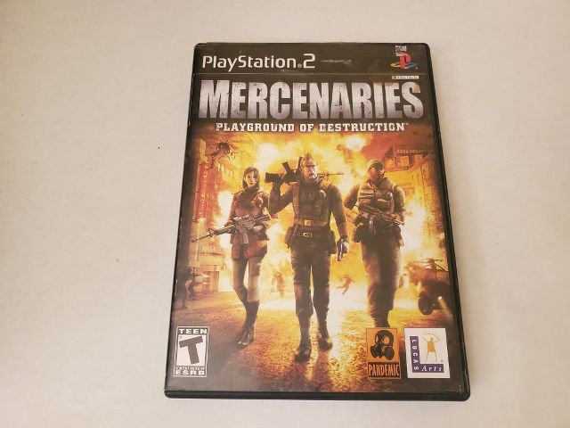 Sony Playstation 2 Mercenaries Playground of Destruction video game