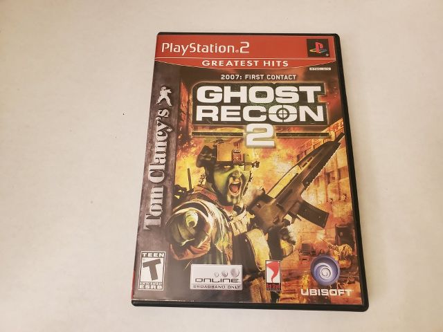 Sony Playstation 2 Ghost Recon 2 Greatest Hits video game