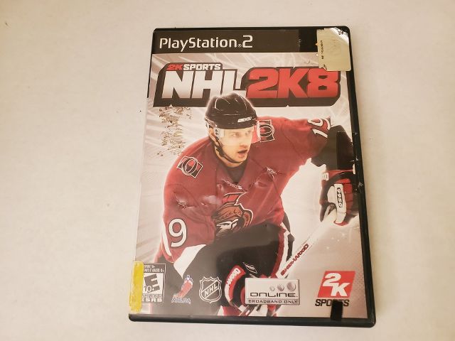 Sony Playstation 2 NHL 2K8 video game