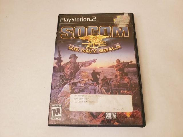 Sony Playstation 2 SOCOM US Navy Seals video game