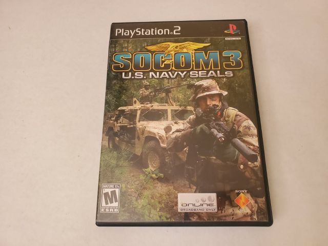 Sony Playstation 2 Socom 3 US Navy Seals video game