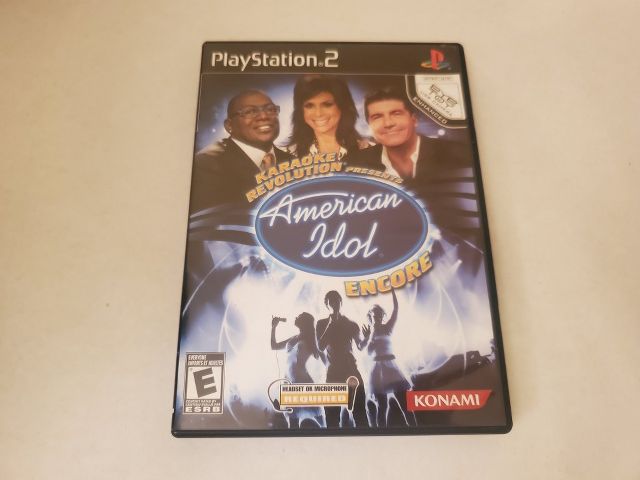 Sony Playstation 2 American Idol Encore video game