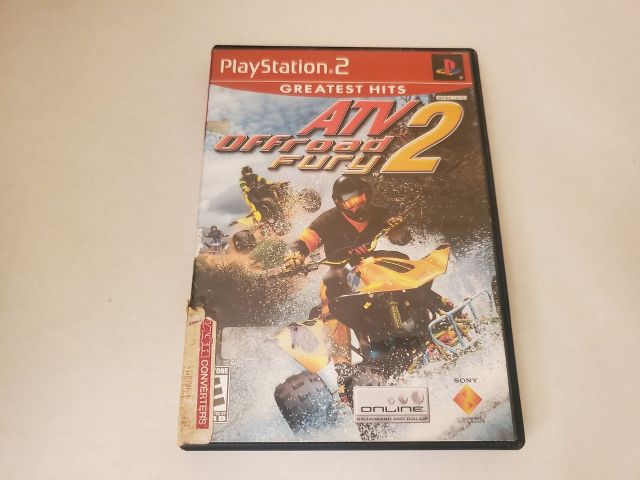 Sony Playstation 2 ATV Offroad Fury 2 Greatest Hits video game