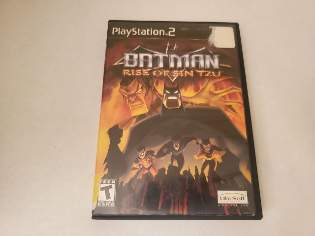 Sony Playstation 2 Batman Rise of Sin Tzu video game