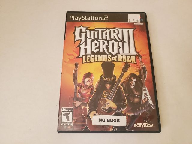 Sony Playstation 2 Guitar Hero III Legends of Rock video game