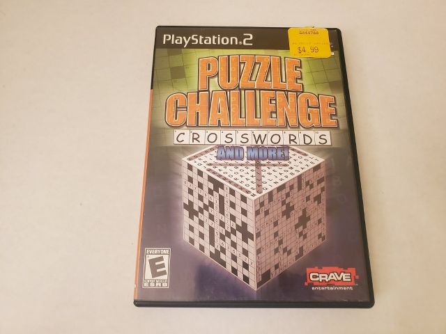 Sony Playstation 2 Puzzle Challenge Crosswords and More! video game