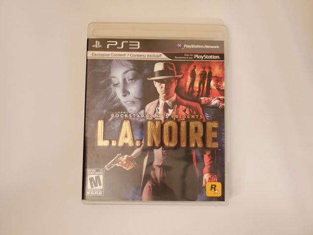 Sony PlayStation 3 L.A. Noire video game