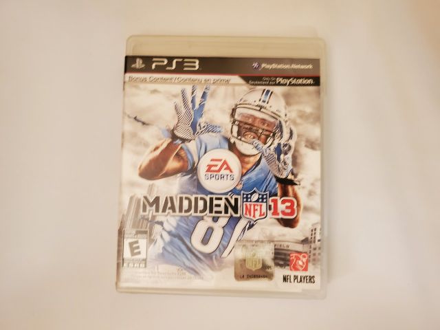 Sony PlayStation 3 Madden 13 video game