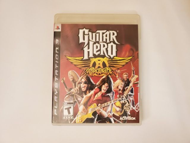 Sony PlayStation 3 Guitar Hero Aerosmith video game