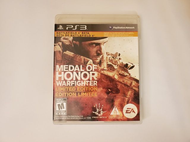 Sony PlayStation 3 Medal of Honor Warfighter Limited Edition video game